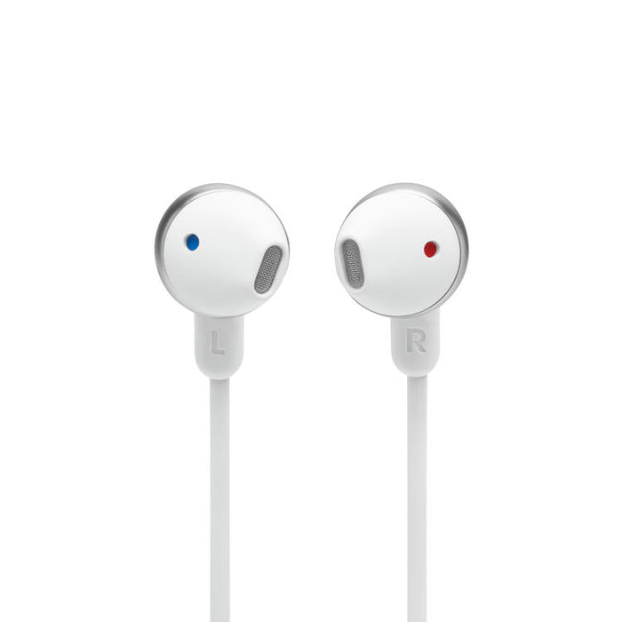 JBL Tune 215BT | Écouteurs sans fil intra-auriculaires - Bluetooth 5.0 - Son JBL Pure Bass - Connexion multi-source - Blanc-SONXPLUS Val-des-sources