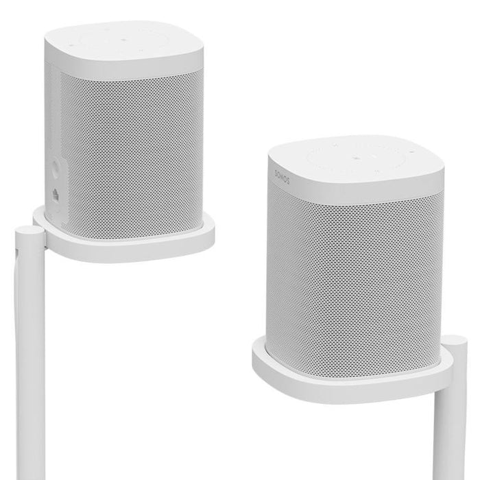 Sonos SS1FSWW1 | Support sur pied pour Haut-parleurs Sonos One et One SL - Blanc - Paire-SONXPLUS Val-des-sources