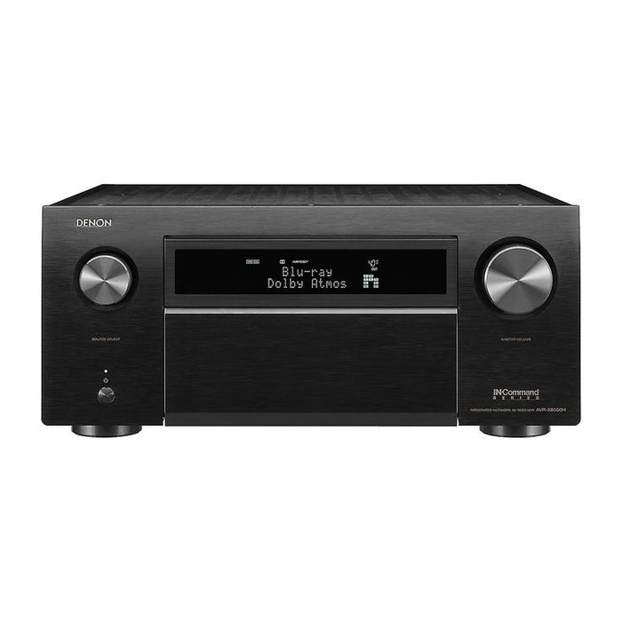 Denon AVRX8500HA | Récepteur AV 13.2 canaux - Réseau - Cinéma maison - Amplificateur de puissance monolithique - Bluetooth - Wi-Fi - 8K - HEOS - Noir-SONXPLUS Val-des-sources