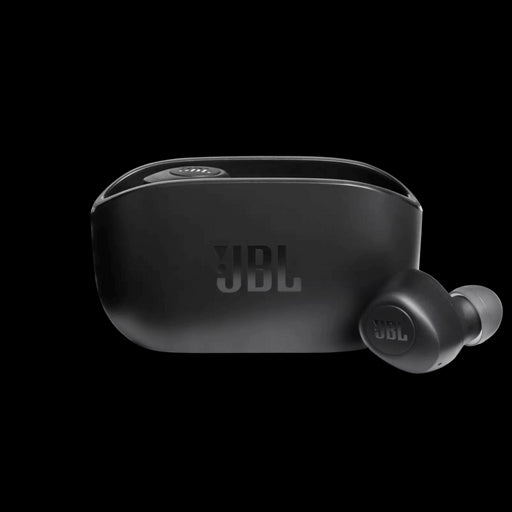 JBL Vibe 100TWS | Écouteurs 100% sans fil intra-auriculaires - Bluetooth - Isolation sonore - Microphone - Noir-SONXPLUS Val-des-sources