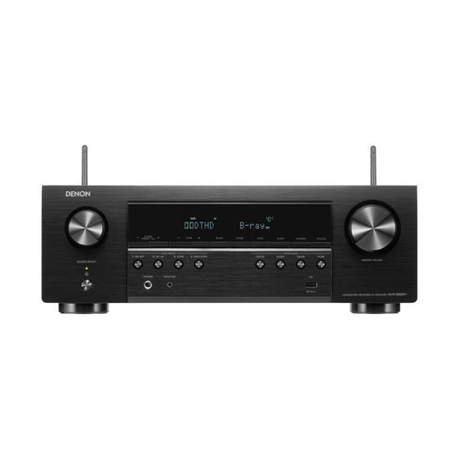 Denon AVRS660H | Récepteur AV 5.2 canaux - Cinéma maison - 8K - HEOS intégré - Commande vocale - 75 W / Canal - Noir-SONXPLUS Val-des-sources