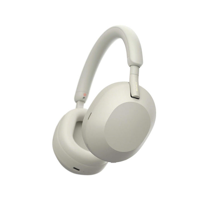 Sony WH-1000XM5/S | Écouteurs sans fil circum-auriculaires - Réduction de bruit - 8 Microphones - Argent-SONXPLUS Val-des-sources