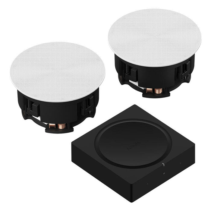 Sonos | Ensemble In-Ceiling - Amp avec 2 Haut-parleurs In-Ceiling 6" - Wi-Fi-SONXPLUS Val-des-sources