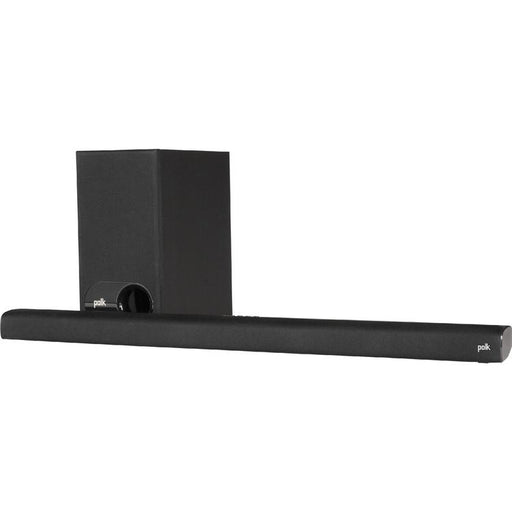 Polk Signa S2 | Barre de son universelle - Avec Caisson de graves sans fil - Bluetooth - Expérience de Cinéma Maison - Voice Adjust - HDMI - Noir-SONXPLUS Val-des-sources