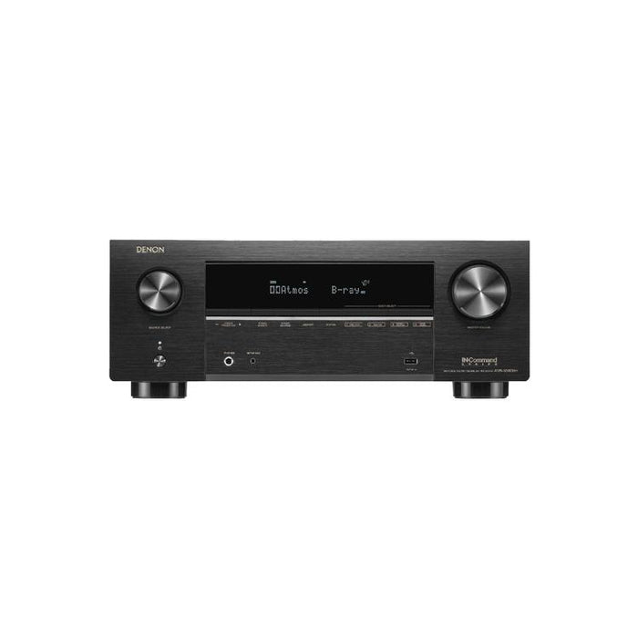 Denon AVRX3800H | Récepteur AV - 9 canaux d'amplification - Cinéma maison - Auro 3D - 8K - HEOS - Noir-SONXPLUS Val-des-sources