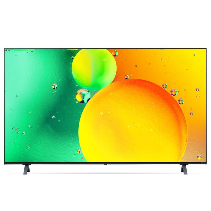 LG 75NANO75UQA | Téléviseur intelligent 75" NanoCell 4K - DEL - Série Nano75 - HDR - Processeur IA a5 Gen5 4K - Noir-SONXPLUS Val-des-sources