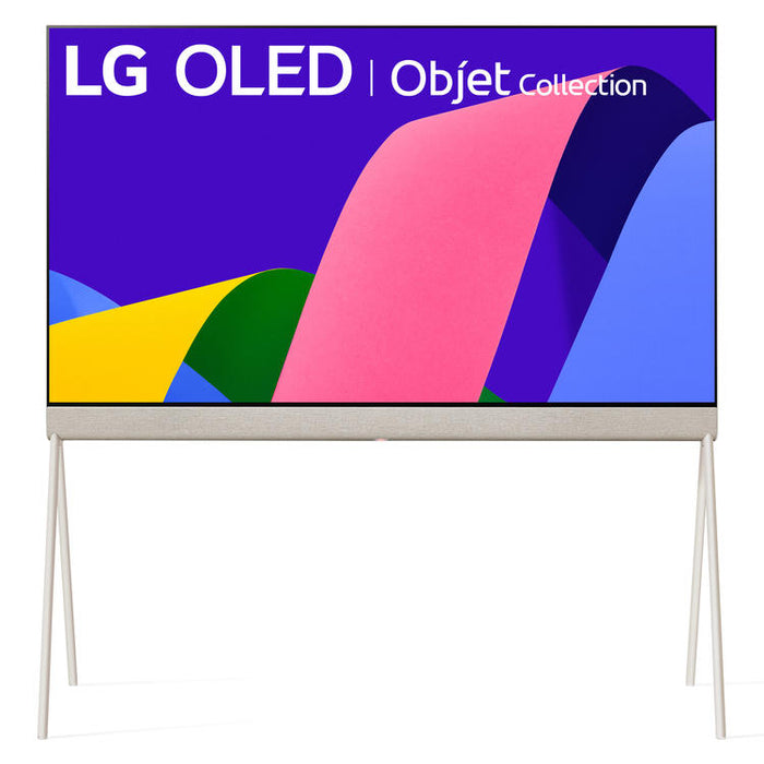 LG 55LX1QPUA | Téléviseur intelligent 55" OLED - 4K Ultra HD - Objet Collection Posé - Cinéma HDR - Processeur IA a9 Gen5 4K - Finition textile-SONXPLUS Val-des-sources