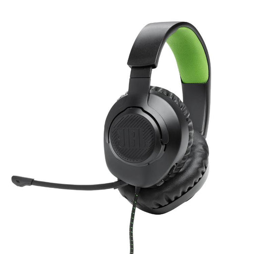 JBL Quantum 100X | Casque de jeu filaire circum-auriculaire - Pour Console X-box - Noir/Vert-SONXPLUS Val-des-sources