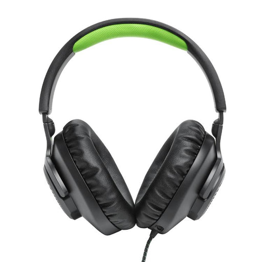 JBL Quantum 100X | Casque de jeu filaire circum-auriculaire - Pour Console X-box - Noir/Vert-SONXPLUS Val-des-sources