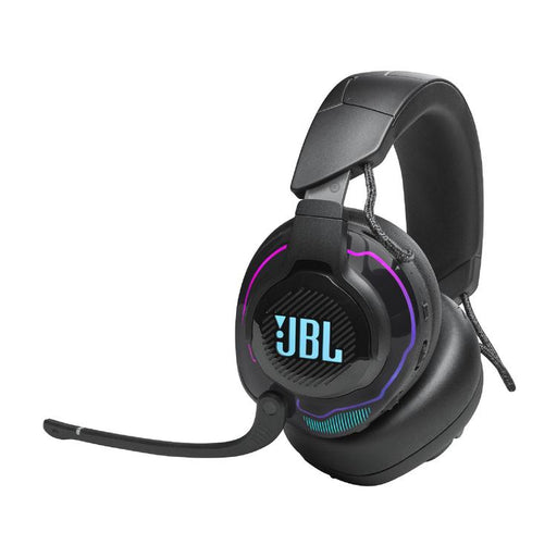 JBL Quantum 910 | Casque de jeu Pro circum-auriculaire - Sans Fil - Éclairage RGB - Réduction de bruit - Noir-SONXPLUS Val-des-sources