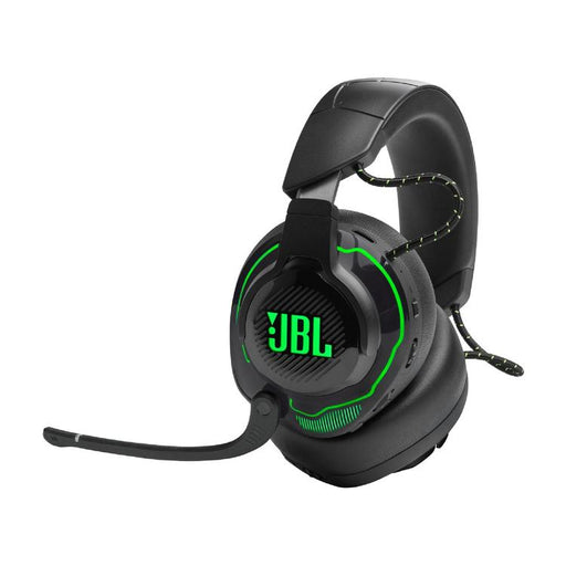 JBL Quantum 910X | Casque de jeu Pro circum-auriculaire - Sans Fil - Pour Console X-box - Éclairage RGB - Réduction de bruit - Noir/Vert-SONXPLUS Val-des-sources