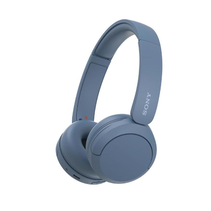 Sony WH-CH520 | Écouteurs supra-auriculaires - Sans fil - Bluetooth - Jusqu'à 50 heures d'autonomie - Bleu-SONXPLUS Val-des-sources