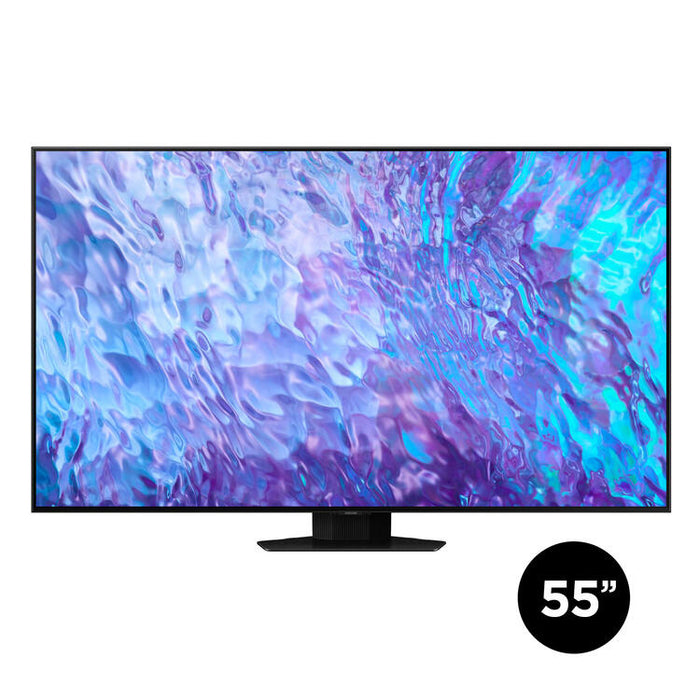 Samsung QN55Q80CAFXZC | Téléviseur intelligent 55" Série Q80C - QLED - 4K - Quantum HDR+-SONXPLUS Val-des-sources