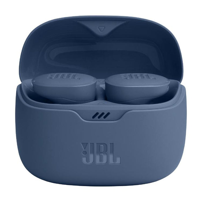 JBL Tune Buds | Écouteurs intra-auriculaires - 100% Sans fil - Bluetooth - Réduction de bruit - 4 microphones - Bleu-SONXPLUS Val-des-sources