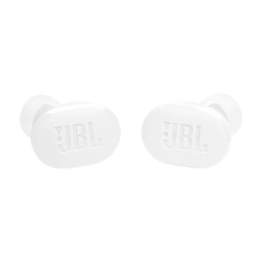 JBL Tune Buds | Écouteurs intra-auriculaires - 100% Sans fil - Bluetooth - Réduction de bruit - 4 microphones - Blanc-SONXPLUS Val-des-sources