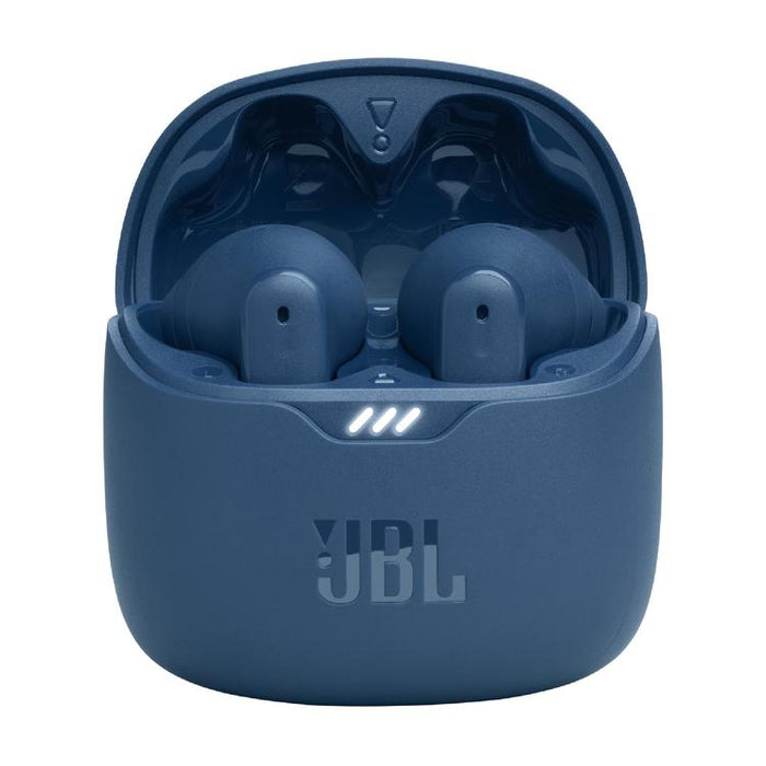 JBL Tune Flex | Écouteurs intra-auriculaires - 100% Sans fil - Bluetooth - Réduction de bruit - Conception Stick-open - IPX4 - Bleu-SONXPLUS Val-des-sources