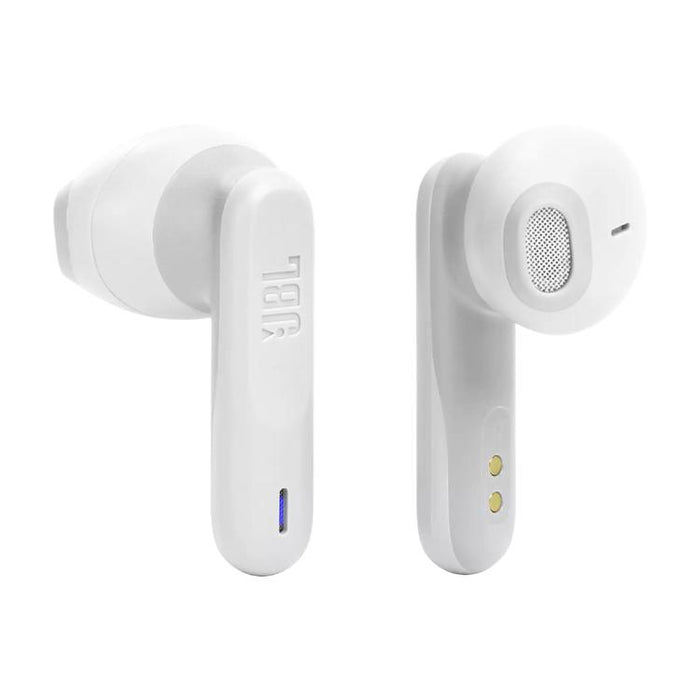 JBL Vibe Flex | Écouteurs intra-auriculaires - Sans fil - Bluetooth - Conception Stick-open - Technologie Smart Ambient - Blanc-SONXPLUS Val-des-sources