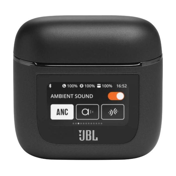 JBL TOUR PRO 2 | Écouteurs intra-auriculaires - Sans fil - Bluetooth - True ANC - 6 microphones - Étui intelligent - Noir-SONXPLUS Val-des-sources