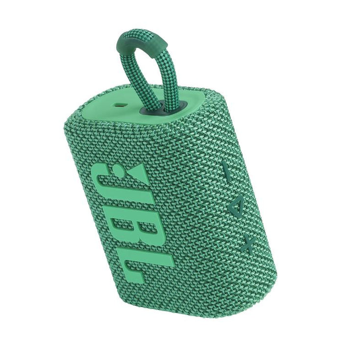 JBL Go 3 Eco | Mini Haut-parleur - Ultra-portable - Bluetooth - IP67 - Vert-SONXPLUS Val-des-sources