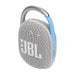 JBL Clip 4 Eco | Haut-parleur - Ultra-portable - Étanche - Bluetooth - Mousqueton intégré - Blanc-SONXPLUS Val-des-sources