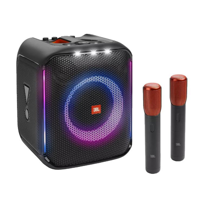 JBL PartyBox Encore | Haut-parleur de fête portatif - Sans fil - Bluetooth - 100 W - 2 Microphones inclus - Noir-SONXPLUS Val-des-sources