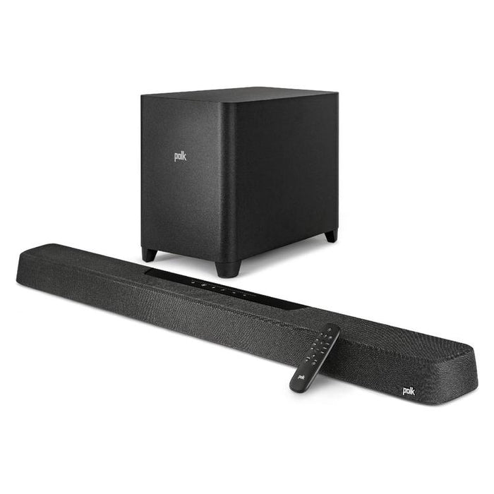 Polk MagniFi MAX AX | Système Cinéma maison 5.1.2 - Barre de son Max - 1 Caisson de graves 10" sans fil - Noir-SONXPLUS Val-des-sources