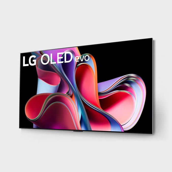 LG OLED83G3PUA | Téléviseur intelligent 83" 4K OLED Evo - Edition Gallery - Série G3 - Cinéma HDR - Processeur IA a9 Gén.6 4K - Noir-SONXPLUS Val-des-sources