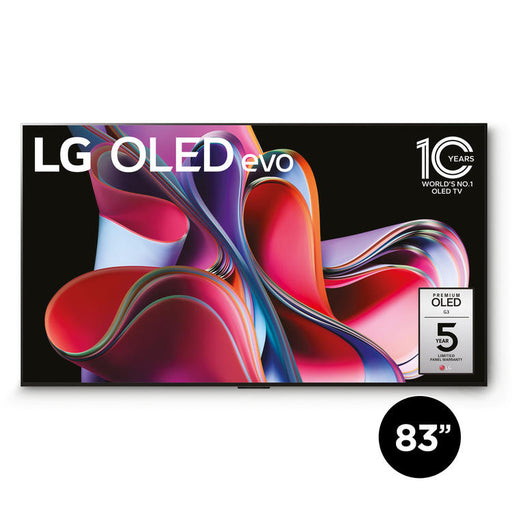 LG OLED83G3PUA | Téléviseur intelligent 83" 4K OLED Evo - Edition Gallery - Série G3 - Cinéma HDR - Processeur IA a9 Gén.6 4K - Noir-SONXPLUS Val-des-sources