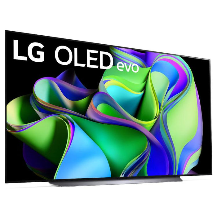 LG OLED83C3PUA | Téléviseur intelligent 83" OLED evo 4K - Série C3 - HDR - Processeur IA a9 Gen6 4K - Noir-SONXPLUS Val-des-sources