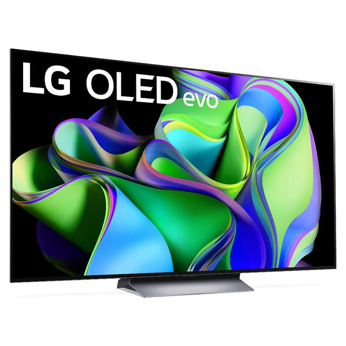 LG OLED65C3PUA | Téléviseur intelligent 65" OLED evo 4K - Série C3 - HDR - Processeur IA a9 Gen6 4K - Noir-SONXPLUS Val-des-sources