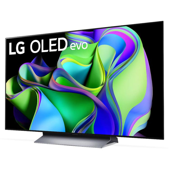 LG OLED48C3PUA | Téléviseur intelligent 48" OLED evo 4K - Série C3 - HDR - Processeur IA a9 Gen6 4K - Noir-SONXPLUS Val-des-sources