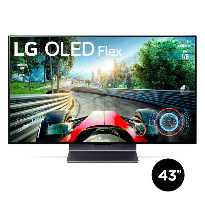 LG 42LX3QPUA | Téléviseur intelligent 42" - 4K OLED - Web OS - Série Flex - Noir-SONXPLUS Val-des-sources