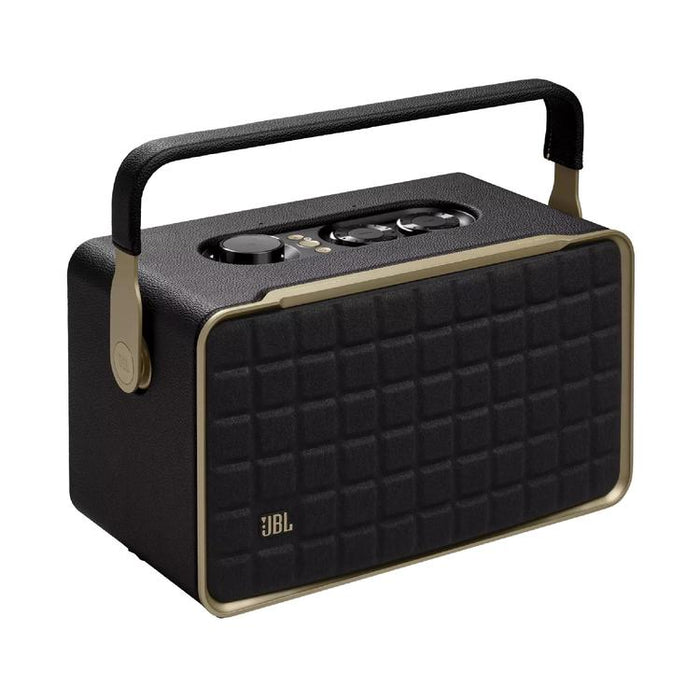 JBL Authentics 300 | Haut-parleurs portatif - Batterie intégrée - Wi-Fi - Bluetooth - Noir-SONXPLUS Val-des-sources