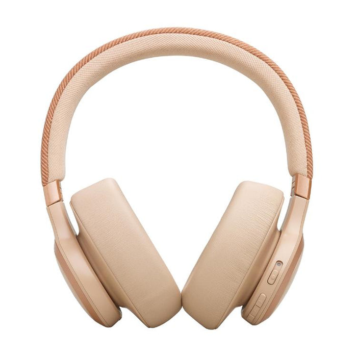 JBL Live 770NC | Écouteurs circum-auriculaires - Sans fil - Bluetooth - Sable-SONXPLUS Val-des-sources