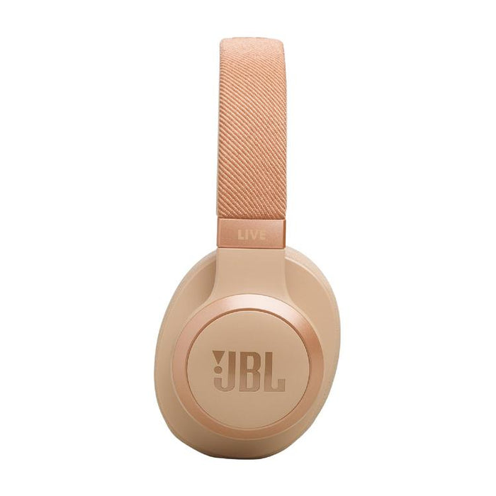 JBL Live 770NC | Écouteurs circum-auriculaires - Sans fil - Bluetooth - Sable-SONXPLUS Val-des-sources