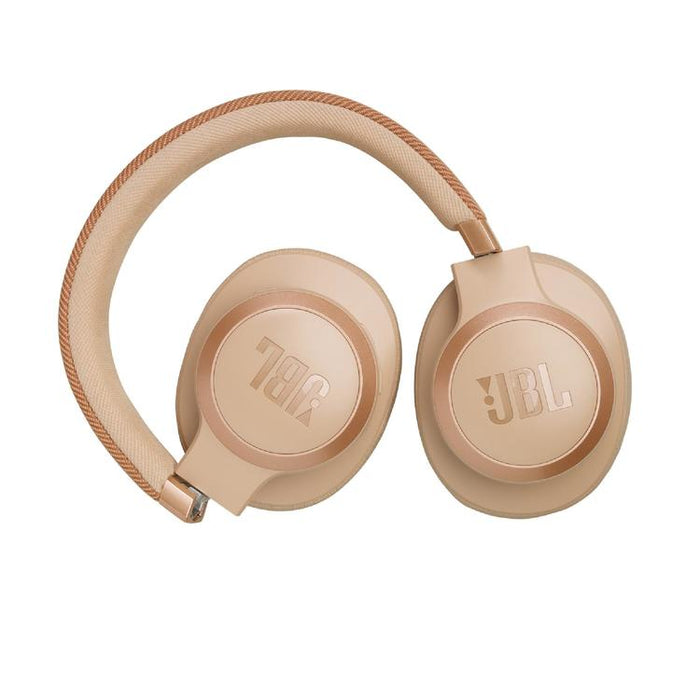 JBL Live 770NC | Écouteurs circum-auriculaires - Sans fil - Bluetooth - Sable-SONXPLUS Val-des-sources