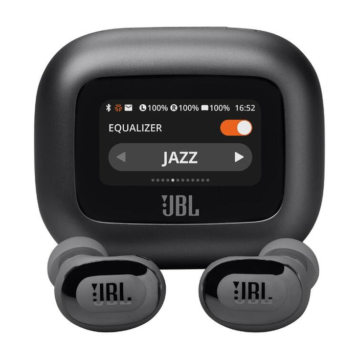 JBL Live Buds 3 | Écouteurs intra-auriculaires - Écran tactile LED 1,45" - Bluetooth - Noir-SONXPLUS Val-des-sources