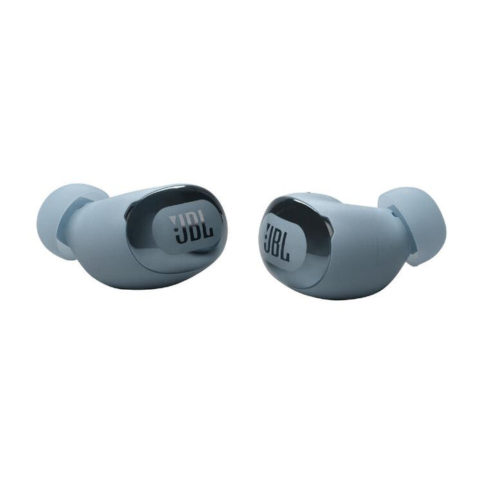 JBL Live Buds 3 | Écouteurs intra-auriculaires - Écran tactile LED 1,45" - Bluetooth - Bleu-SONXPLUS Val-des-sources