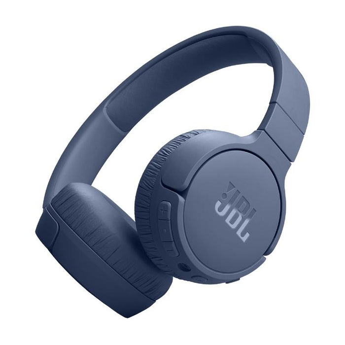 JBL Tune 670NC | Écouteurs circum-auriculaires sans fil - Bluetooth - Annulation active du bruit - Fast Pair - Bleu-SONXPLUS Val-des-sources