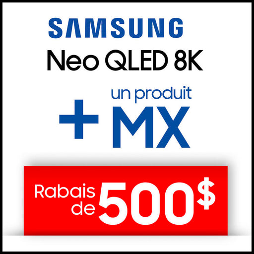 Samsung QN65QN900DFXZC | Téléviseur 65" - 120Hz - Neo QLED 8K - Série QN900D-SONXPLUS Val-des-sources