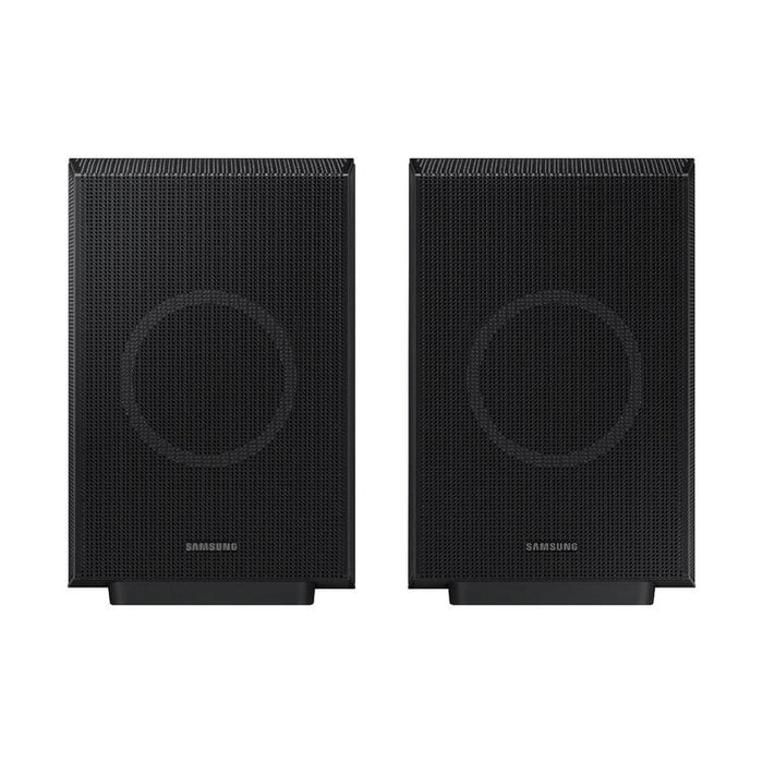 Samsung HWQ990D | Barre de son - 11.1.4 canaux - Dolby ATMOS - Sans fil - Caisson de graves sans fil et Haut-parleurs arrière inclus - 656W - Noir-SONXPLUS Val-des-sources