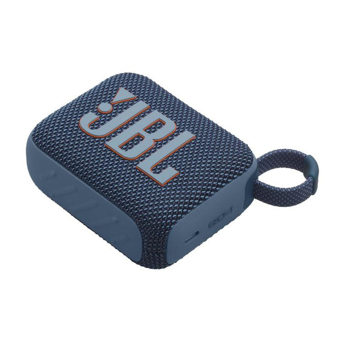 JBL GO 4 | Mini haut-parleur portable - Bluetooth - IP67 - Bleu-SONXPLUS Val-des-sources