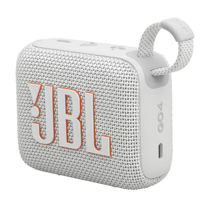 JBL GO 4 | Mini haut-parleur portable - Bluetooth - IP67 - Blanc-SONXPLUS Val-des-sources