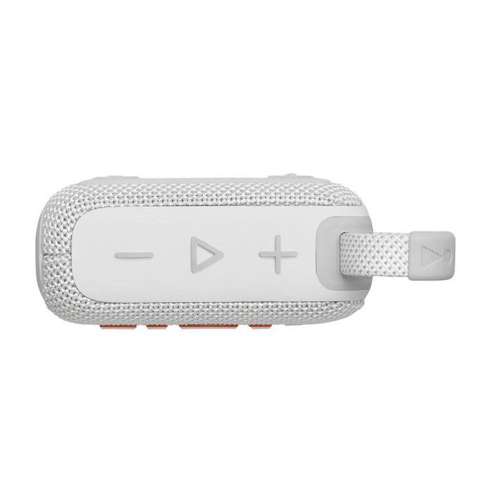 JBL GO 4 | Mini haut-parleur portable - Bluetooth - IP67 - Blanc-SONXPLUS Val-des-sources