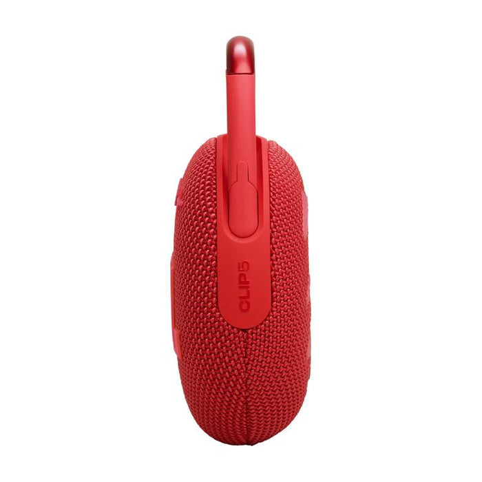 JBL Clip 5 | Haut-parleur à mousqueton portable - Bluetooth - IP67 - Rouge-SONXPLUS Val-des-sources