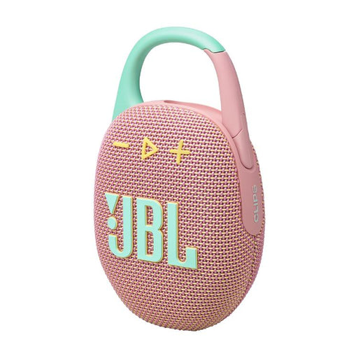 JBL Clip 5 | Haut-parleur à mousqueton portable - Bluetooth - IP67 - Rose-SONXPLUS Val-des-sources