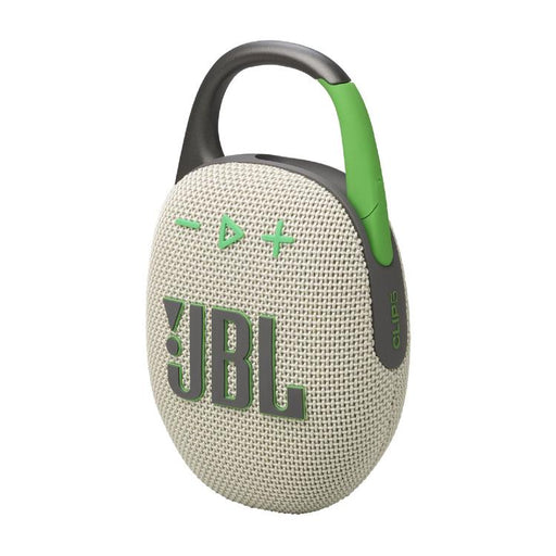 JBL Clip 5 | Haut-parleur à mousqueton portable - Bluetooth - IP67 - Sable-SONXPLUS Val-des-sources