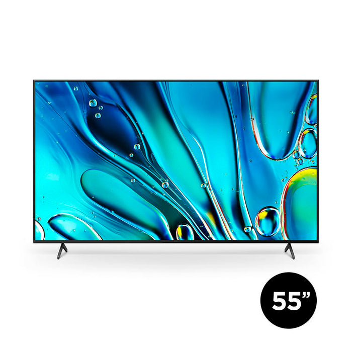 Sony BRAVIA3 K-55S30 | Téléviseur 55" - LCD - DEL - Série S30 - 4K Ultra HD - HDR - Google TV-SONXPLUS Val-des-sources