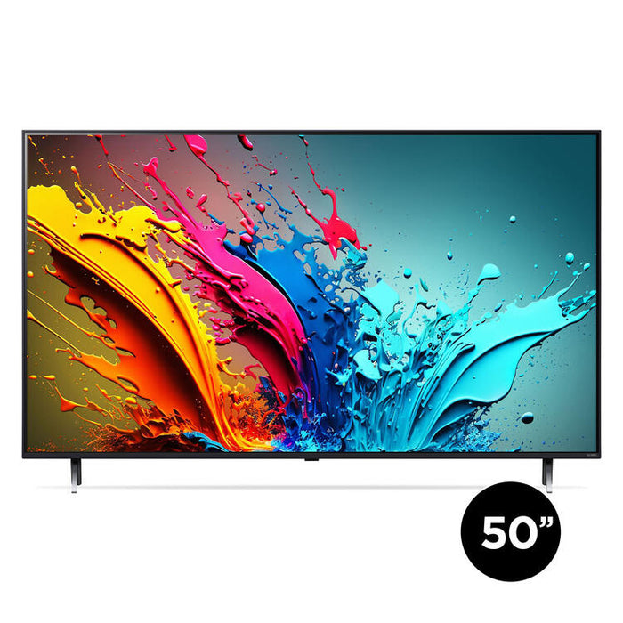 LG 50QNED85TUA | Téléviseur 50" QNED 4K - UHD 4K - Série QNED85 - 120Hz - Processeur IA a8 4K - Noir-SONXPLUS.com