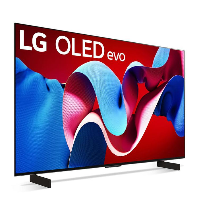 LG OLED42C4PUA | Téléviseur 42" 4K OLED - 120Hz - Série C4 - Processeur IA a9 4K - Noir-SONXPLUS Val-des-sources